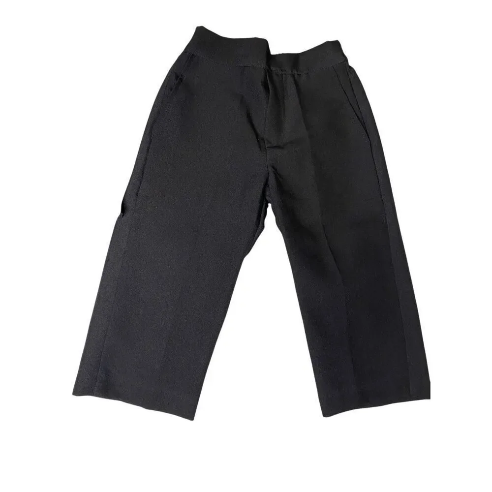 Peanut Butter Collection Boys Black Formal Suit Set Jacket Pants Size 1 and 2